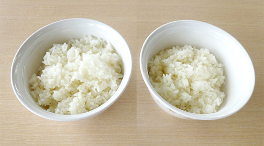 こんにゃく米入りの米飯
